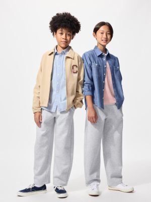 GIRLS ドライスウェットカーブパンツ